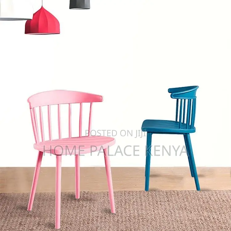 Plastic Chair; Comfortable Stackable Plastic Dining Chair