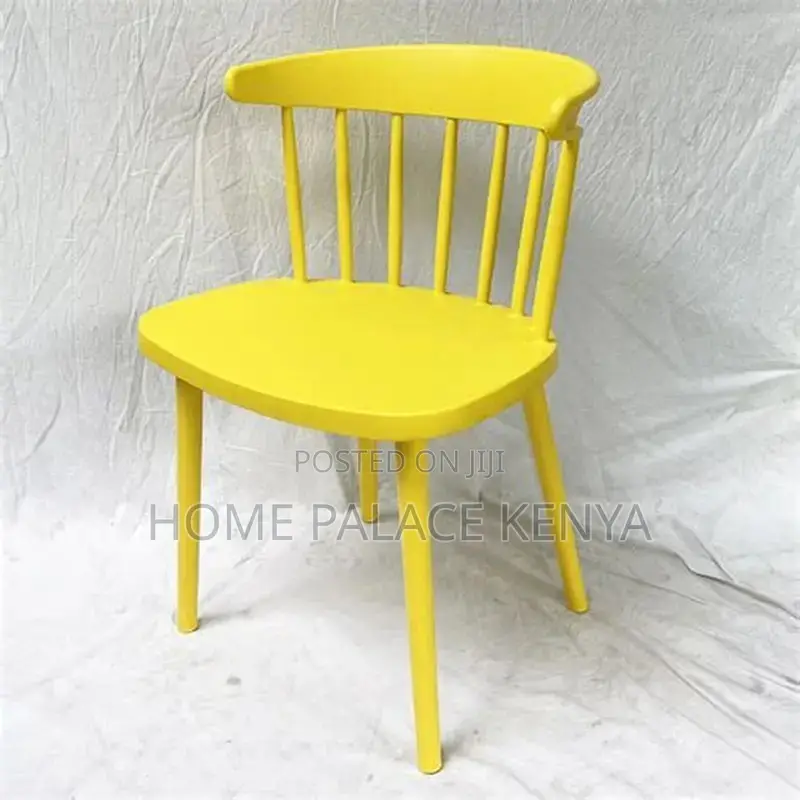 Plastic Chair; Comfortable Stackable Plastic Dining Chair