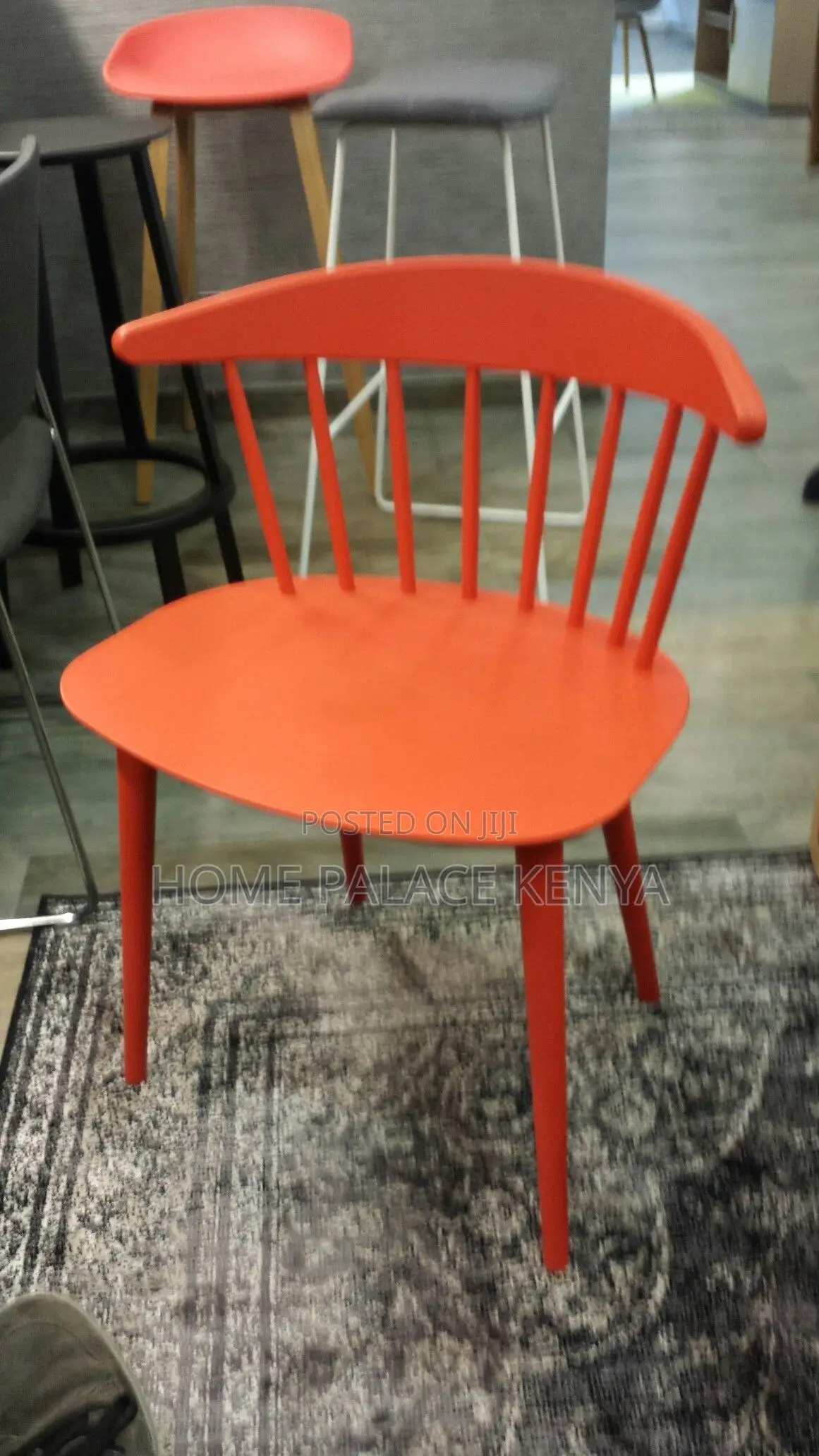 Plastic Chair; Comfortable Stackable Plastic Dining Chair
