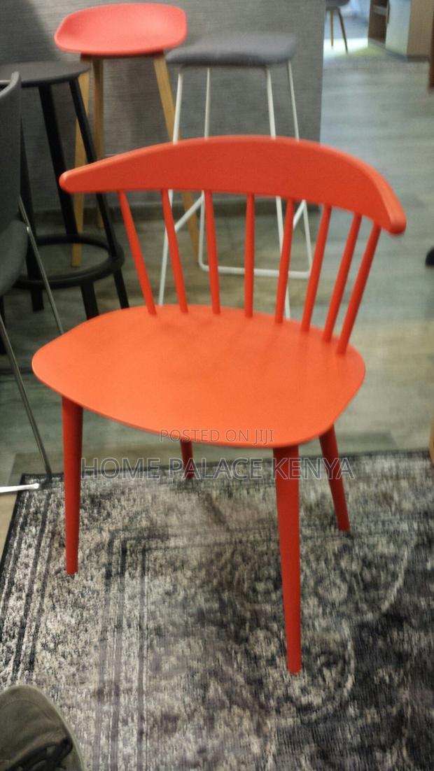 Plastic Chair; Comfortable Stackable Plastic Dining Chair - thumbnail 11