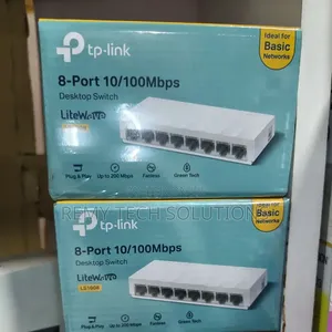 TP-Link 8-Port 10/100Mbps Desktop Network Switch - TL-SF1008D