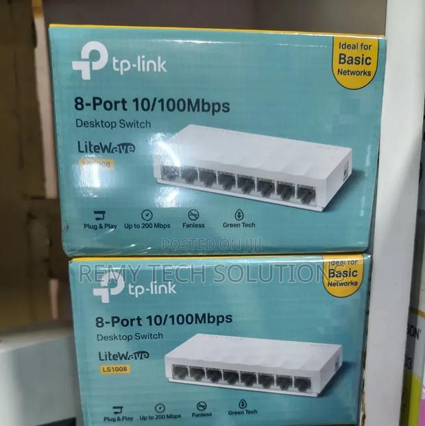 TP-Link 8-Port 10/100Mbps Desktop Network Switch - TL-SF1008D - main view