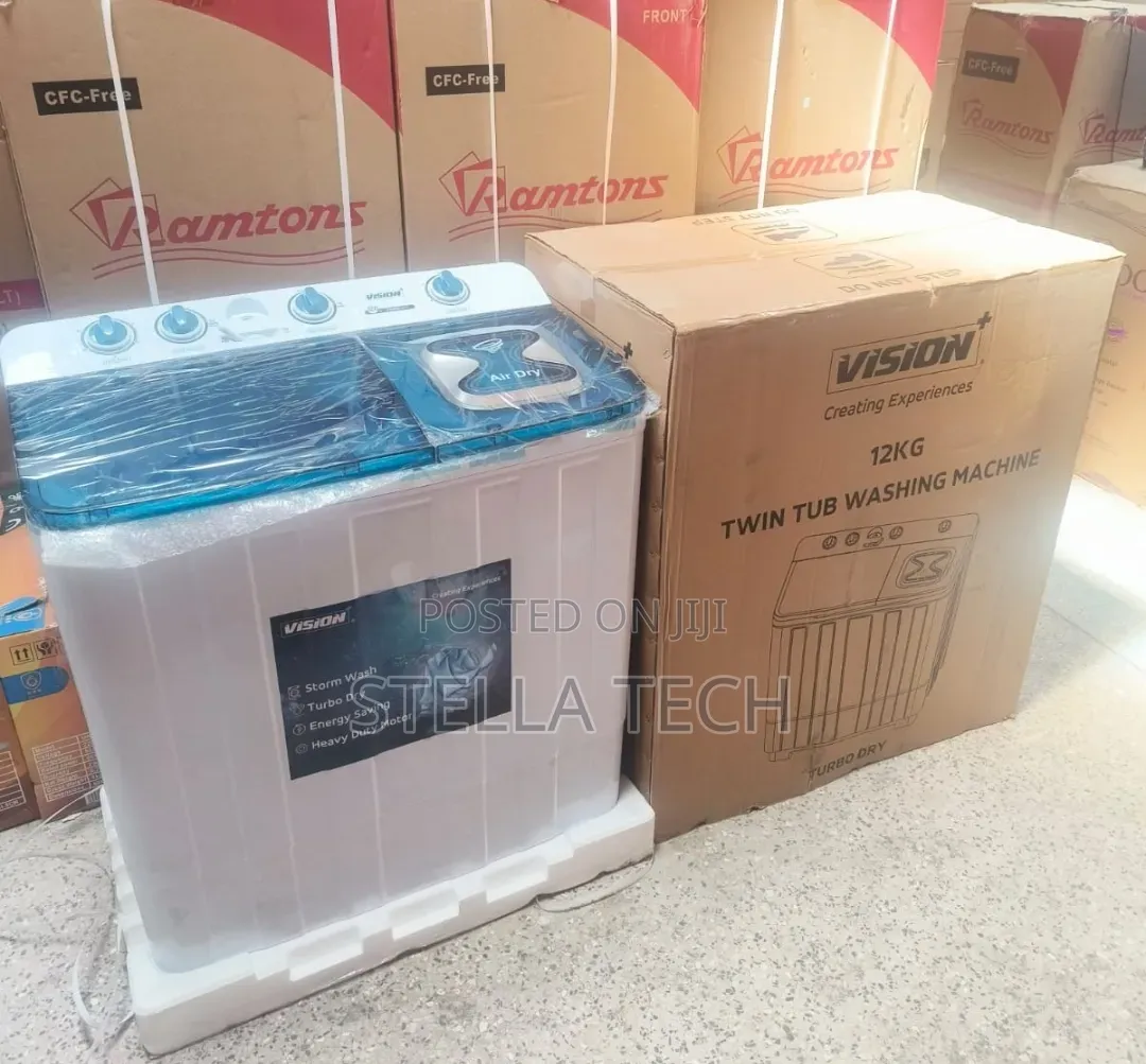 Vision 12kgs Twin Tub Washing Machine