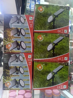 Solar Powered Garden Spotlights (Pack of 5)