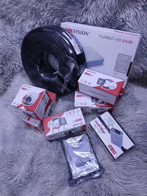 Hikvision Smart Hybrid 2MP 6PC Full-Color Security Camera System 6