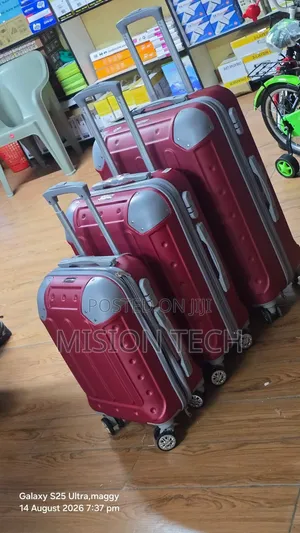 3-in-1 Luxurious Fiber Suitcase Set** 