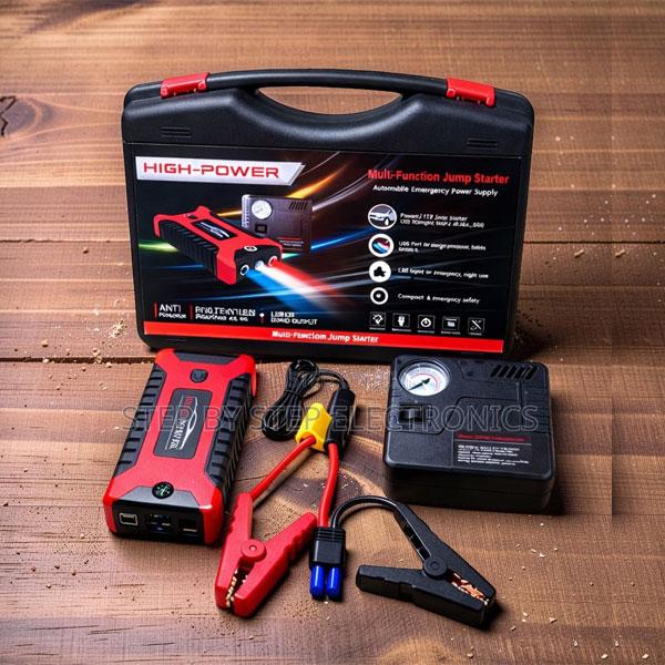 Bulk Prices 12V 99800mAh Car Jump Starter With Air Compressor - thumbnail 2