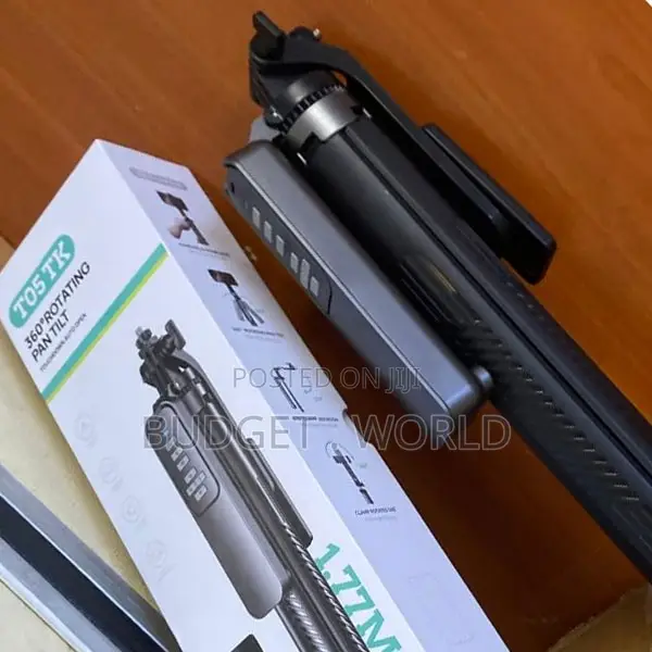 T05 360 Degree Adjustable Phone Selfie Stick Tripod