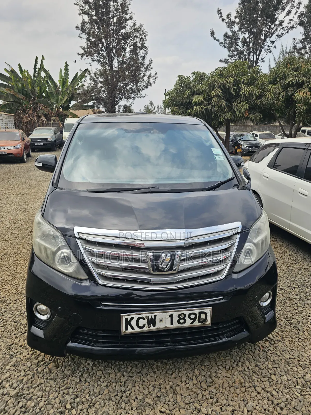 Toyota Alphard 2012 Black