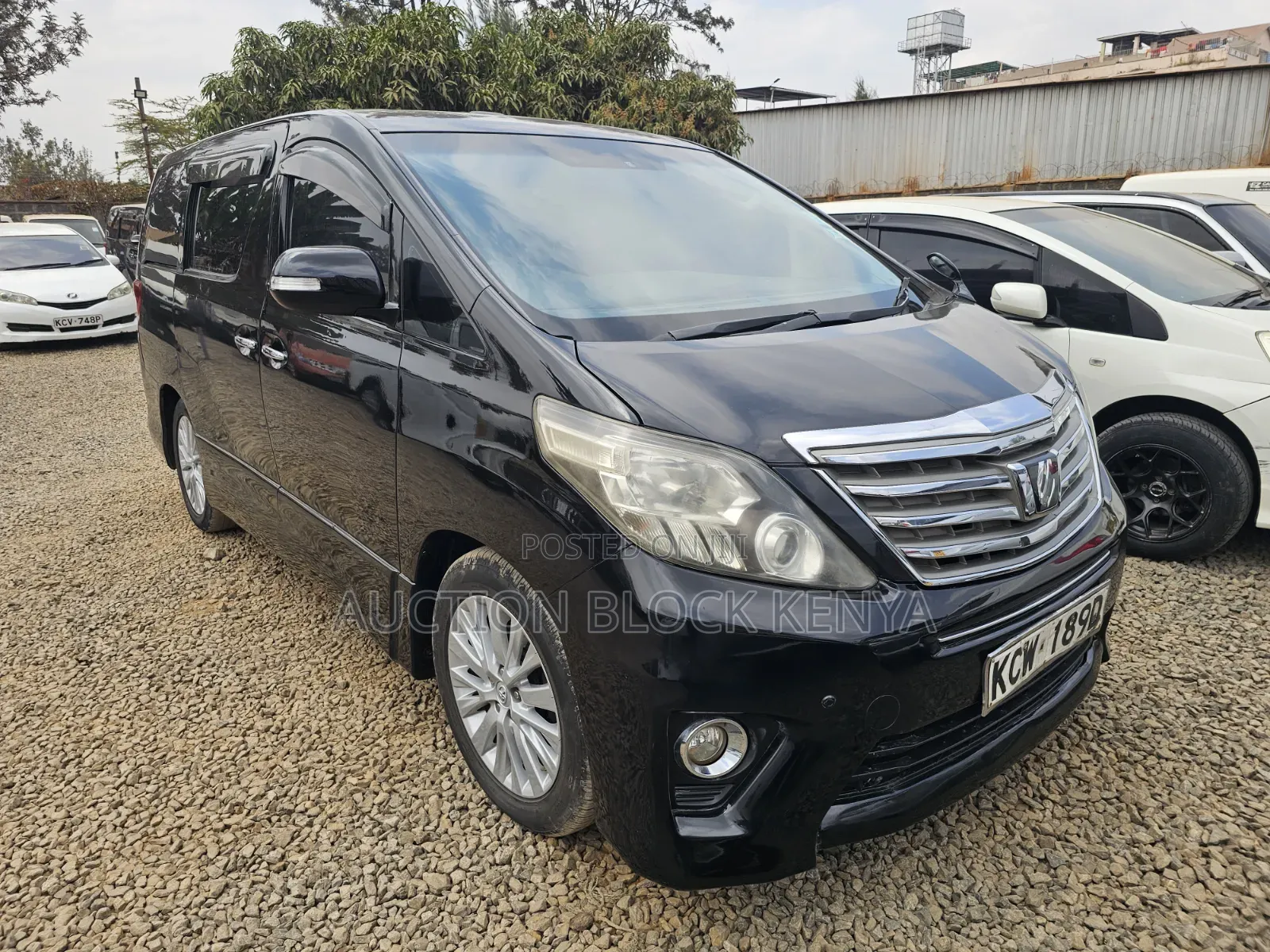 Toyota Alphard 2012 Black