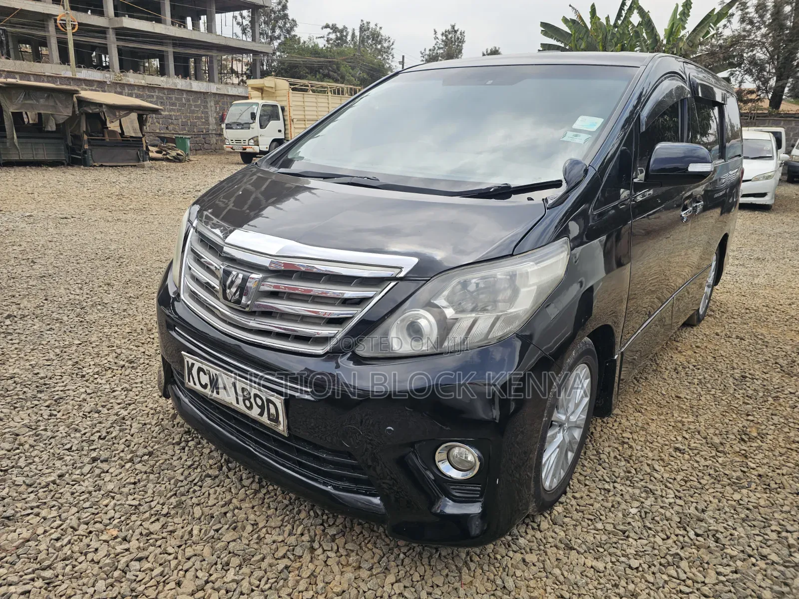 Toyota Alphard 2012 Black