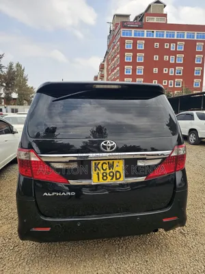 Toyota Alphard 2012 Black