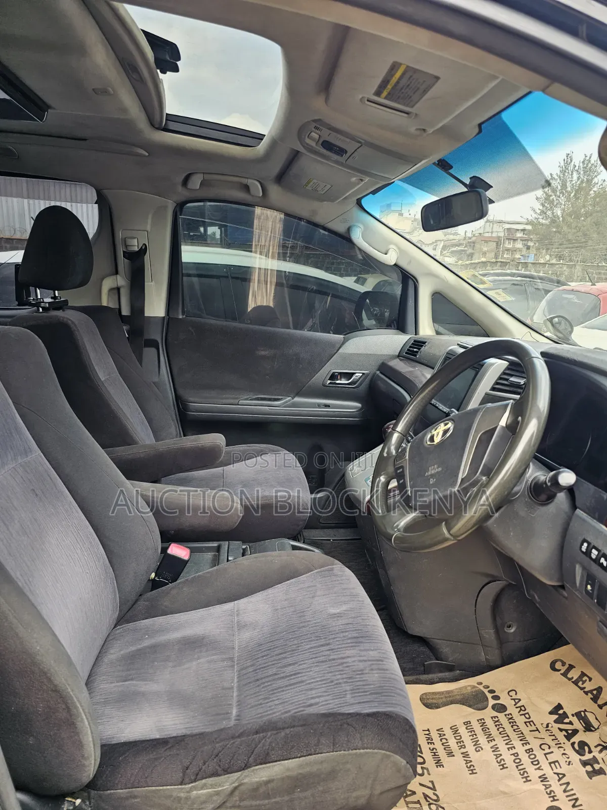 Toyota Alphard 2012 Black