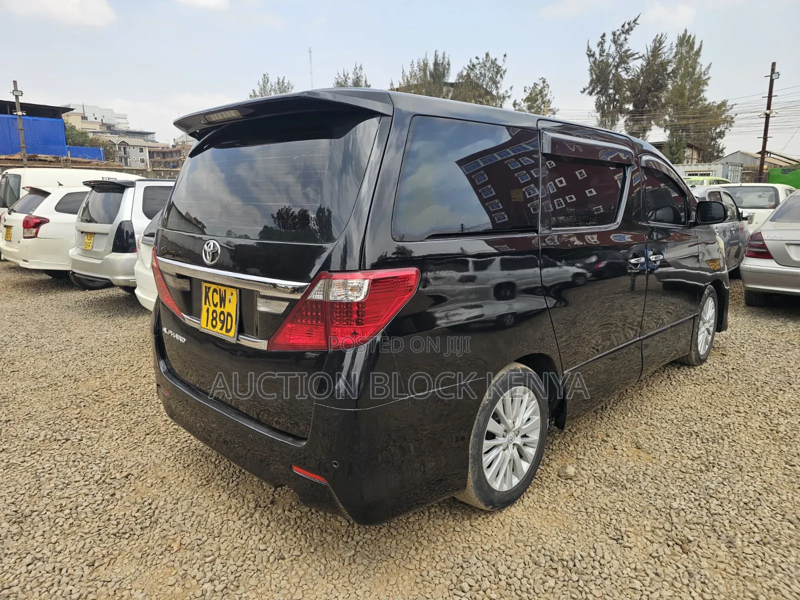 Toyota Alphard 2012 Black