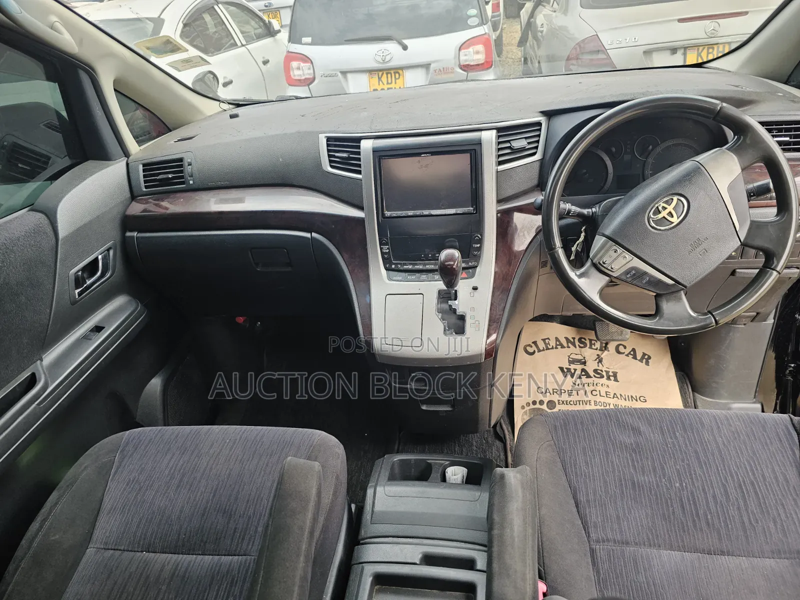 Toyota Alphard 2012 Black