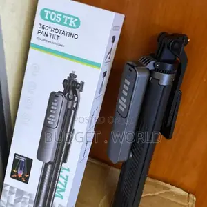 T05 360° Phone Rotating Selfie Stick – Tripod Photography Stand