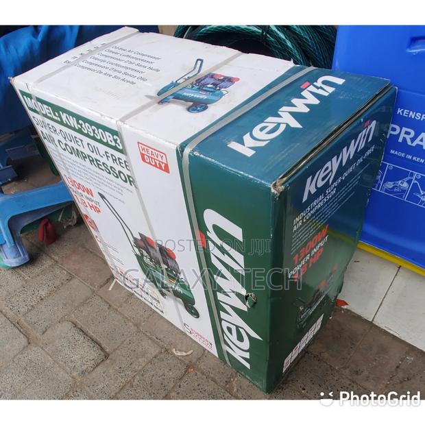 24l Keywin Super-Quiet Oil-Free Air Compressor  - thumbnail 2