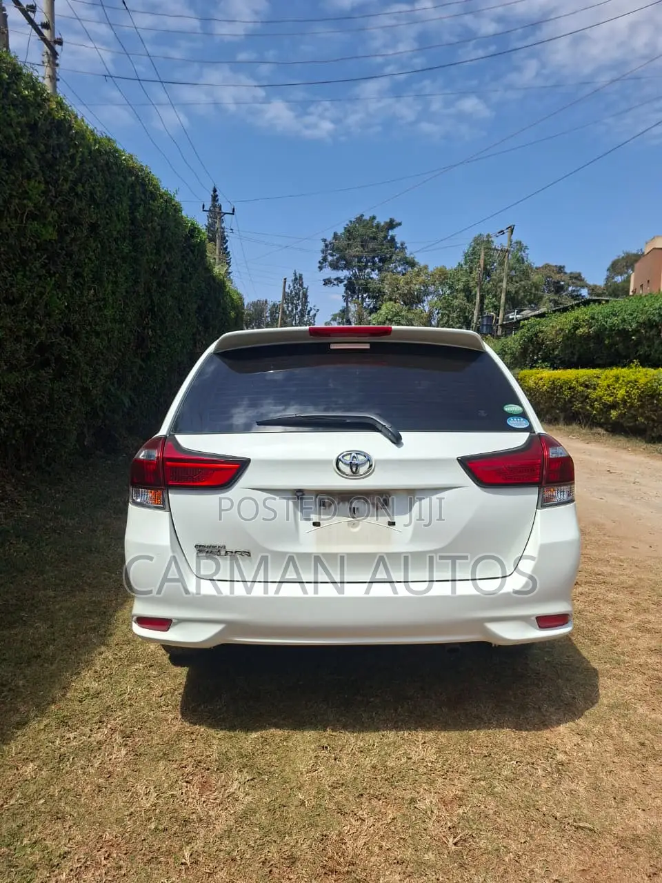 Toyota Corolla Fielder 1.5 Petrol FWD 2017 White