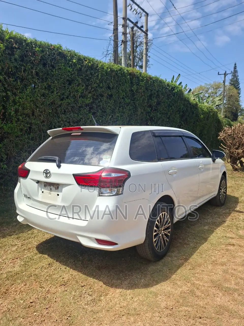 Toyota Corolla Fielder 1.5 Petrol FWD 2017 White