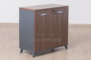 C C 2-Door Credenza Storage Cabinet.