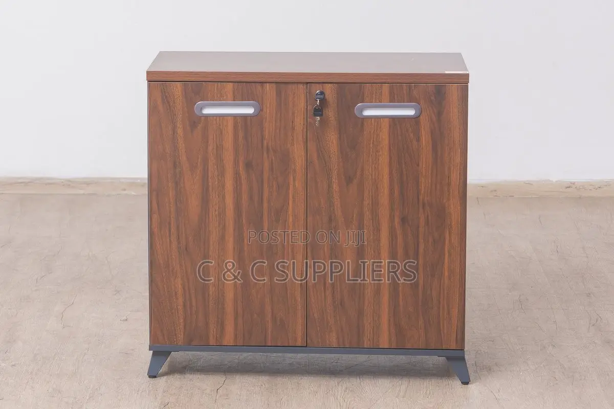 C C 2-Door Credenza Storage Cabinet.