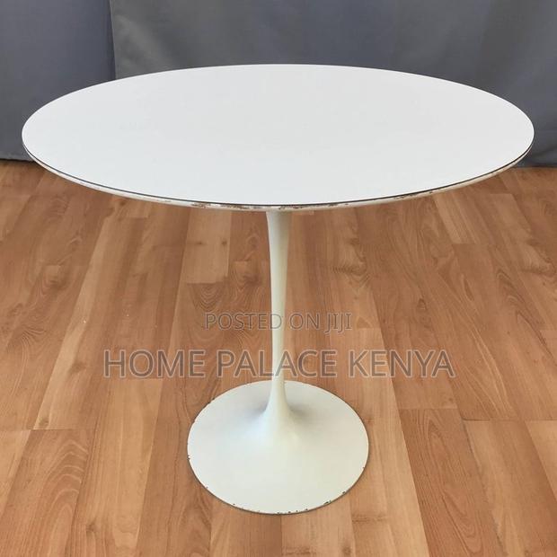 Dining Table; High Quality Knoll Style Dining Pedestal Table - thumbnail 4