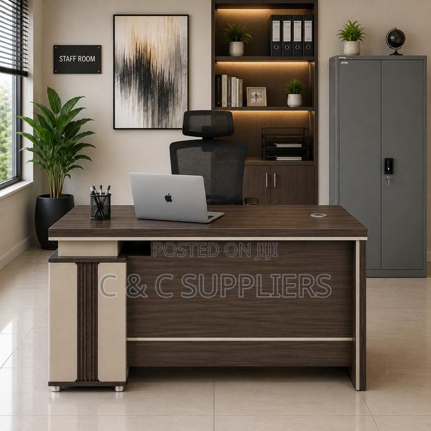 Advanced Gray Wooden Desk-1200mm - thumbnail 2