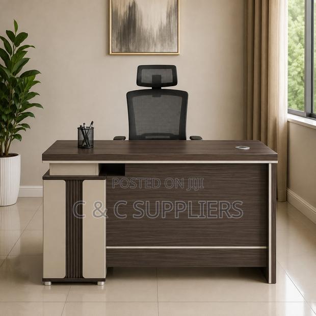 Advanced Gray Wooden Desk-1200mm - thumbnail 3