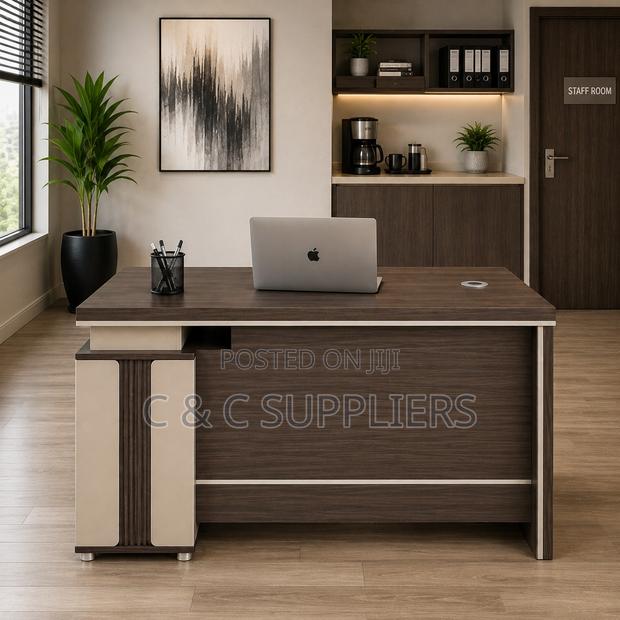 Advanced Gray Wooden Desk-1200mm - thumbnail 4