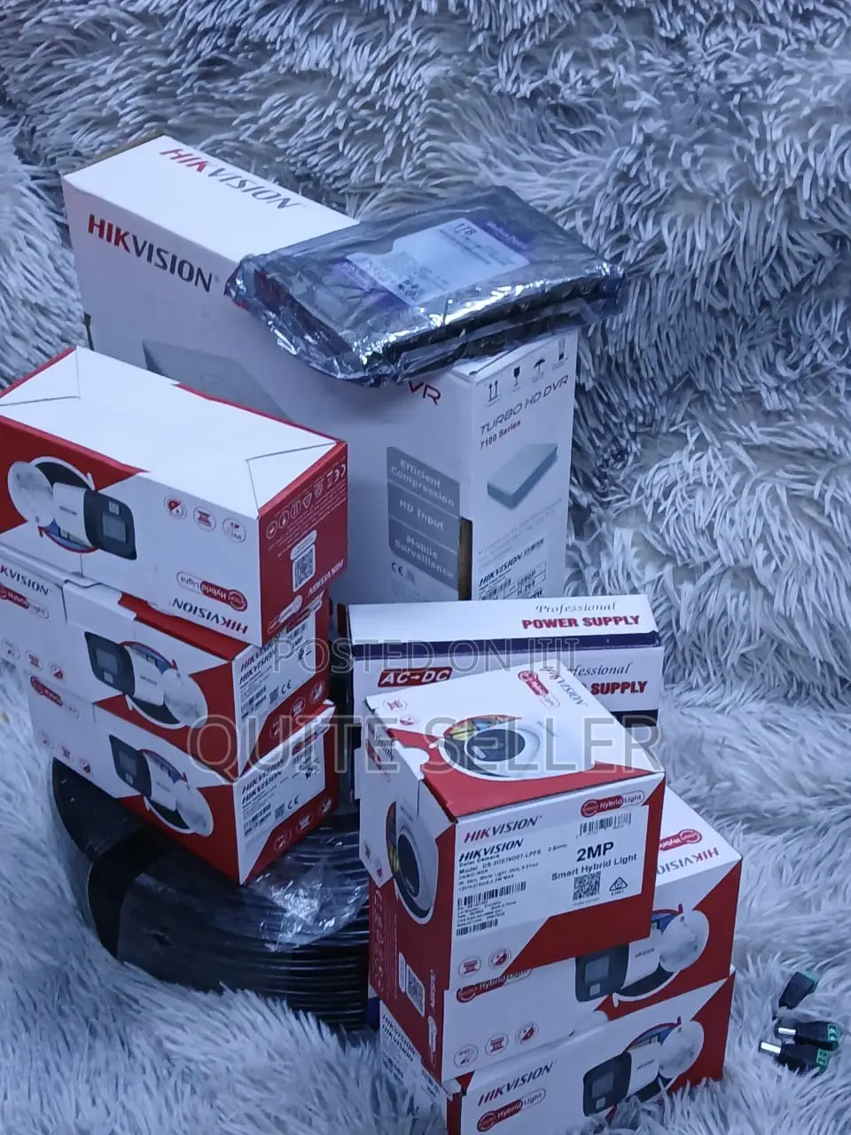 Hikvision Smart 8CH CCTV Kit – 8 Cameras, 2MP Full Color