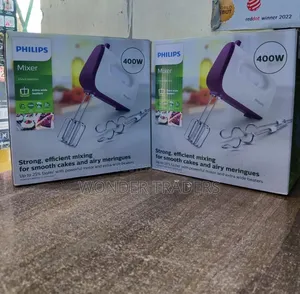 *Philips Hand Mixer 400W 5 Speed Plus Turbo