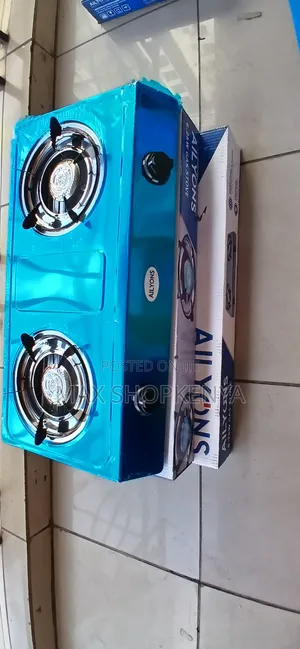 AILYONS 2 Burner Stainless Steel Table Top Gas Cooker
