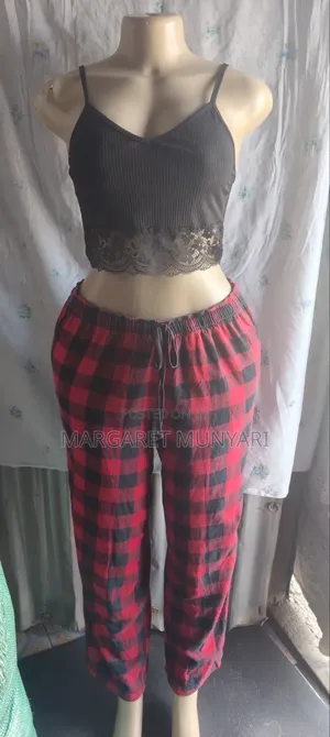 Checked Pajama Sets