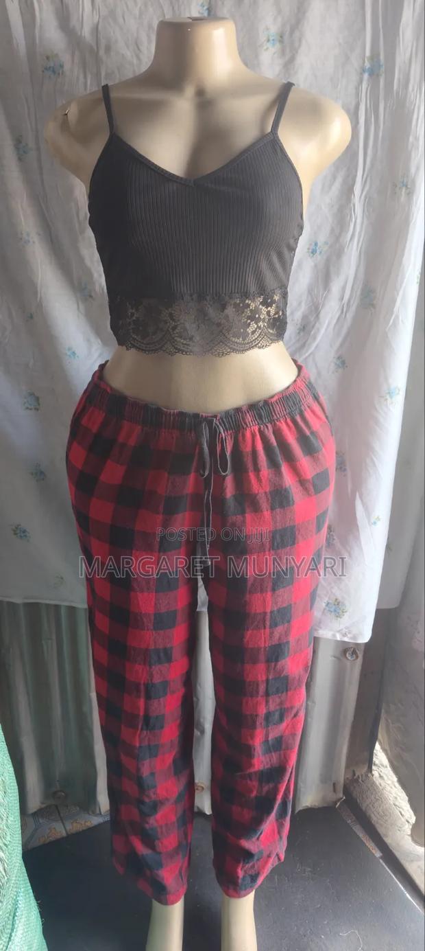 Checked Pajama Sets - thumbnail 2