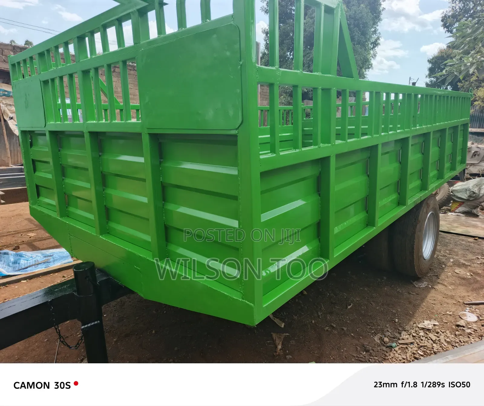 Trailer Seven Tonnes Double Wheel