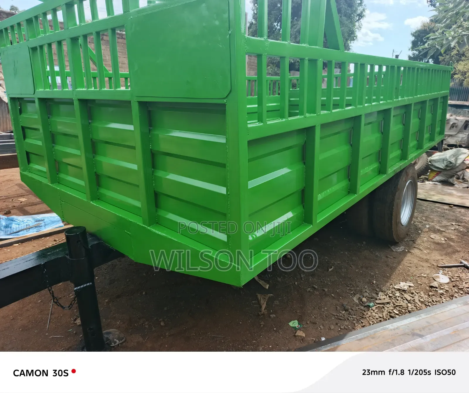 Trailer Seven Tonnes Double Wheel