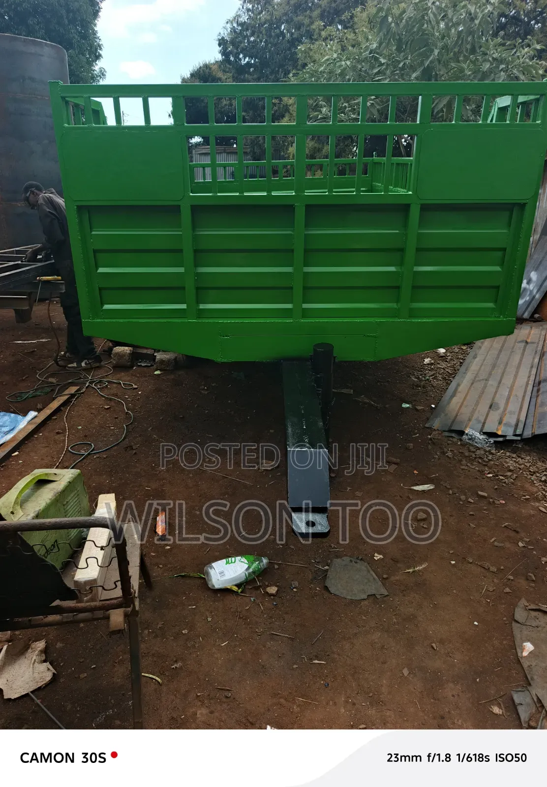 Trailer Seven Tonnes Double Wheel