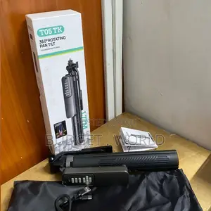 T05 360° Rotating Phone Selfie Stick Hands-Free Tripod