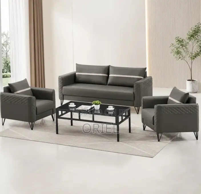Office Sofa : 5-Seater Visitor Sofa Set