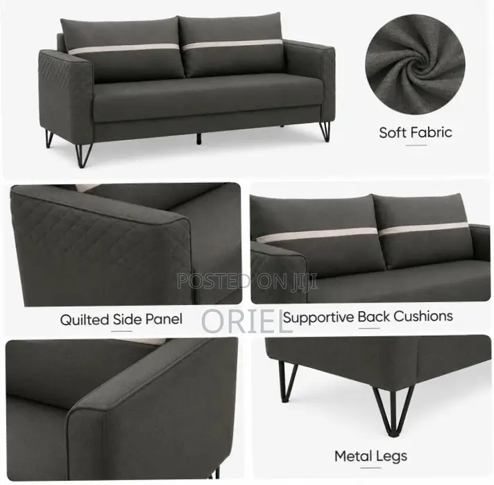 Office Sofa : 5-Seater Visitor Sofa Set
