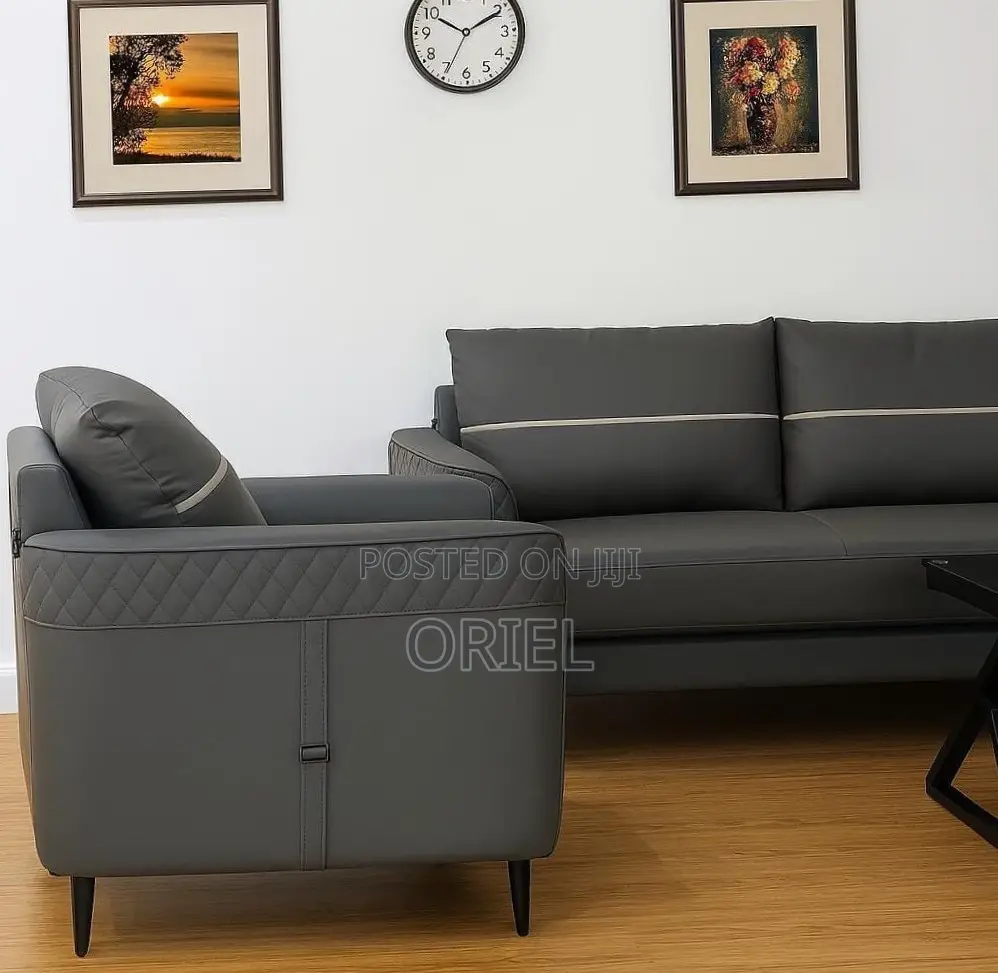 Office Sofa : 5-Seater Visitor Sofa Set