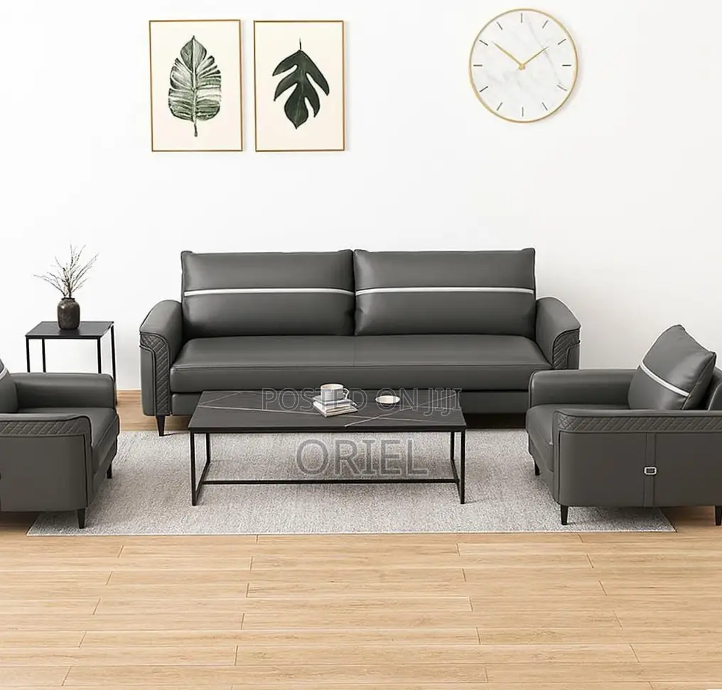 Office Sofa : 5-Seater Visitor Sofa Set
