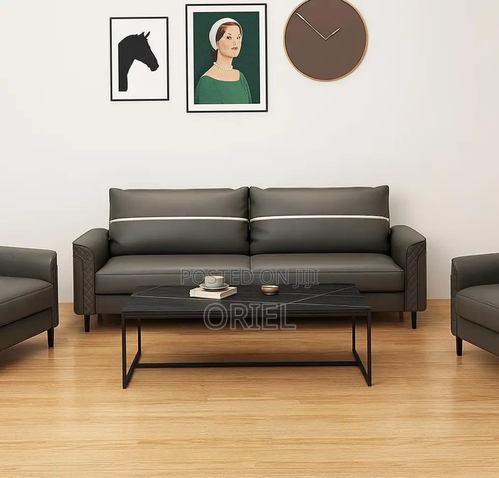 Office Sofa : 5-Seater Visitor Sofa Set