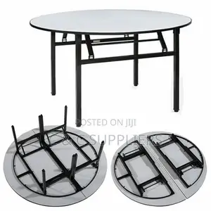 Round C C Folding Meeting Table.