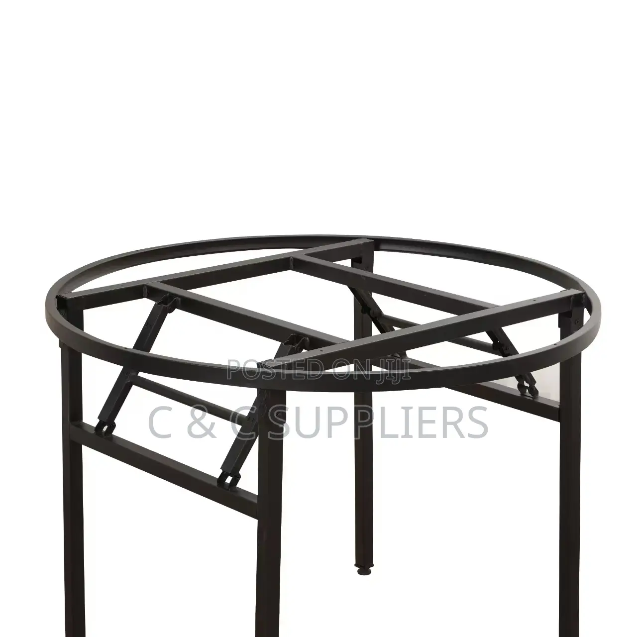 Round C C Folding Meeting Table.