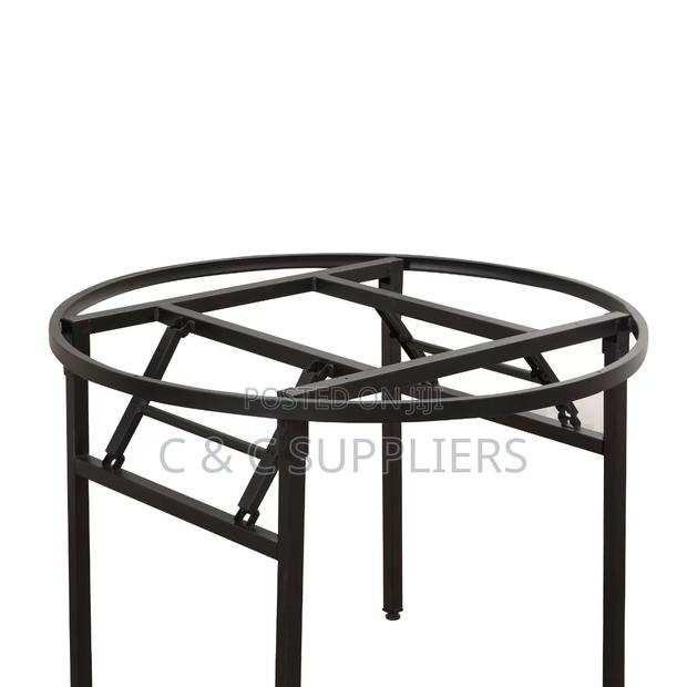 Round C C Folding Meeting Table. - thumbnail 9
