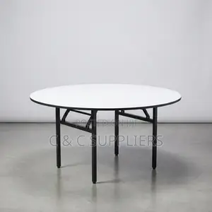 Round C C Folding Meeting Table.