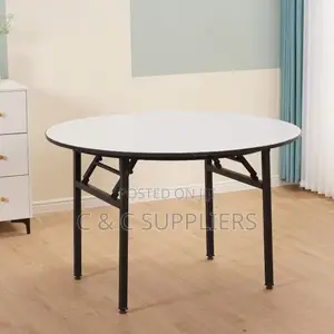 Round C C Folding Meeting Table.