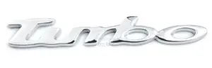 Turbo Logo Emblem Badge