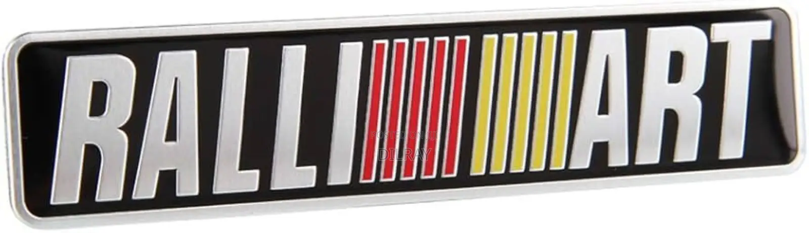 Mitsubishi Evo Ralli Art Logo Emblem Badge